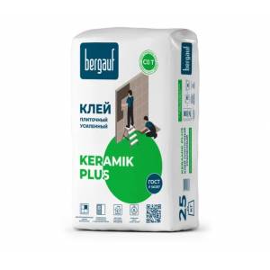Клей для плитки BERGAUF Keramic Plus 25 кг